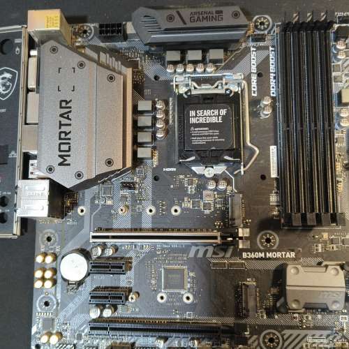 MSI B360M MORTAR Micro-ATX主板 ((正版Window11Home啟動碼)) Socket 1151