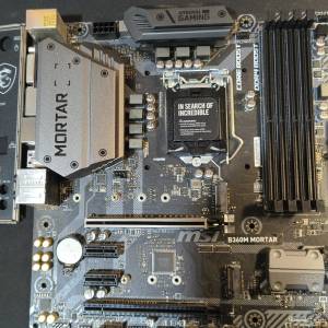 MSI B360M MORTAR Micro-ATX主板 ((正版Window11Home啟動碼)) Socket 1151