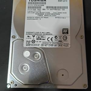 Toshiba 東芝 3.5-inch 7200rpm SATA Hard Drive 2TB