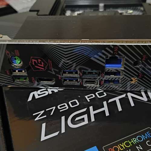 ASRock Z790 PG LightningD4 ATX主板  Socket 1700 有單有盒有保養