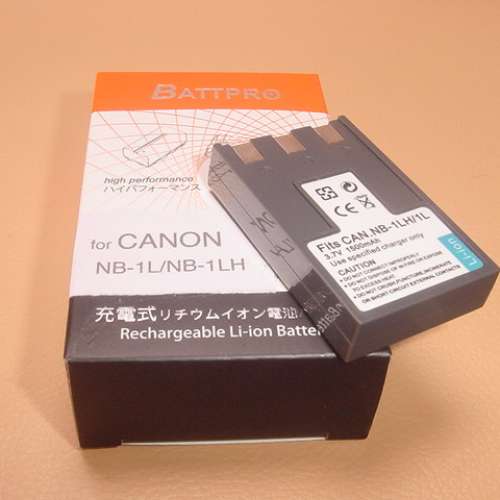 NB1L NB1LH NB-1L NB-1LH電池合CANON iXUS 400,iXUS 430,iXUS 500,iXUS V,iXUS V2相...