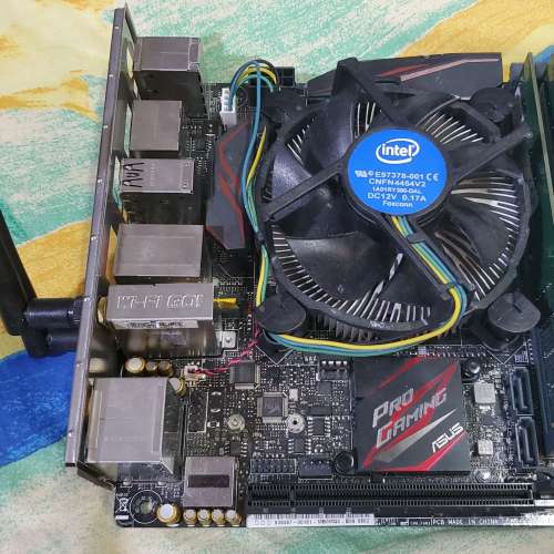 Intel Core i5-7600K cpu + ASUS Z170i PRO ITX + ADATA 16GB DDR4-2400 ram