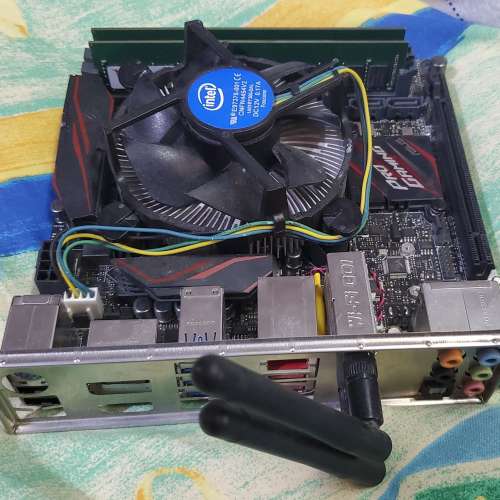 Intel Core i5-7600K cpu + ASUS Z170i PRO ITX + ADATA 16GB DDR4-2400 ram