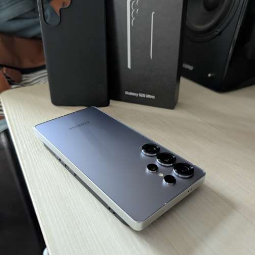 (中環元朗)Samsung Galaxy S25 Ultra - 512gb silver blue (HK warranty to May2026)