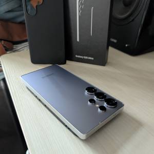 (中環元朗)Samsung Galaxy S25 Ultra - 512gb silver blue (HK warranty to May2026)