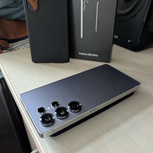 (中環元朗)Samsung Galaxy S25 Ultra - 512gb silver blue (HK warranty to May2026)