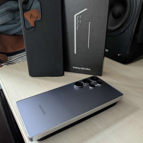 (中環元朗)Samsung Galaxy S25 Ultra - 512gb silver blue (HK warranty to May2026)