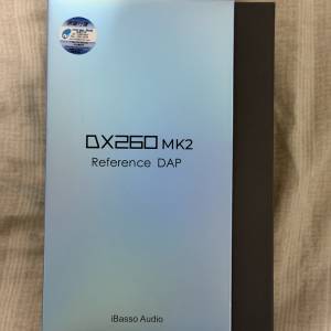 近全新 iBasso DX260 mkii (銀藍) 音樂播放器