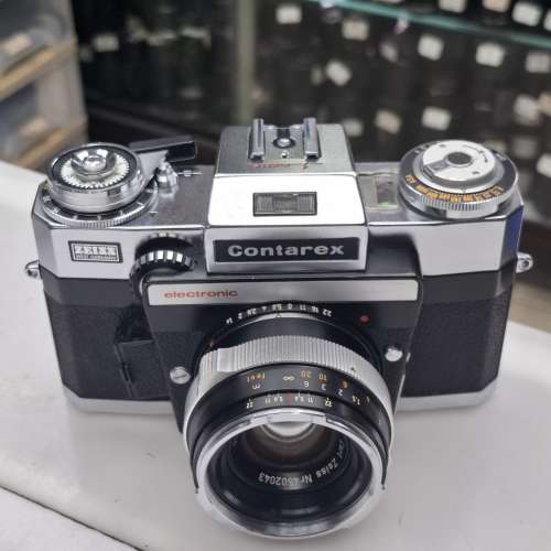 CONTAREX ELECTRONIC + PLANAR 50MM F2 BLACK 全正常