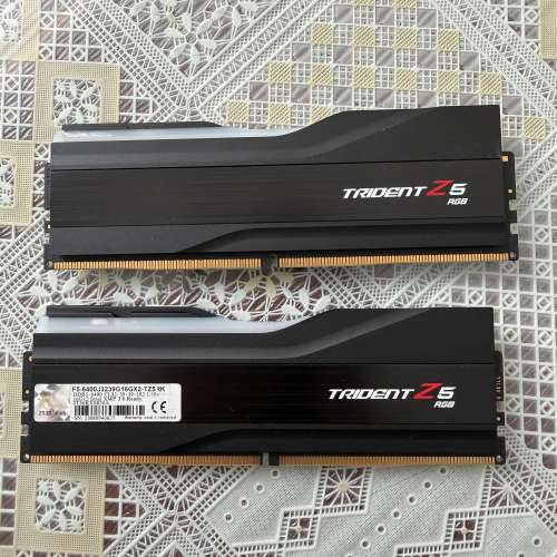 G.SKILL Trident Z5 RGB DDR5 6400 16GBx2 記憶體 ram