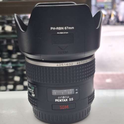 SMC PENTAX-DFA 645 55MM F2.8 AL SOM AW