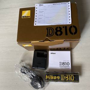Nikon D810 body  行貨
