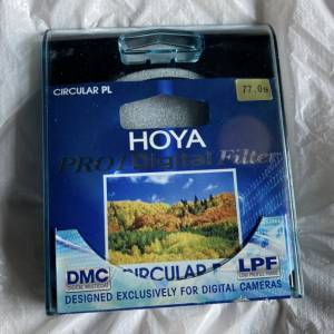 HOYO  PL偏振光 filter  77 mm 日本製造