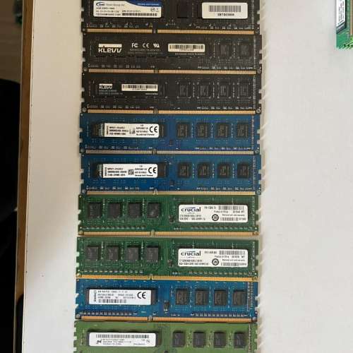 DDR3 ram 4gb / 8gb