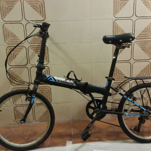 20 吋  藍黑色 Trinx 單車