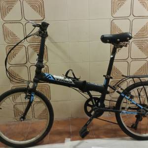 20 吋  藍黑色 Trinx 單車