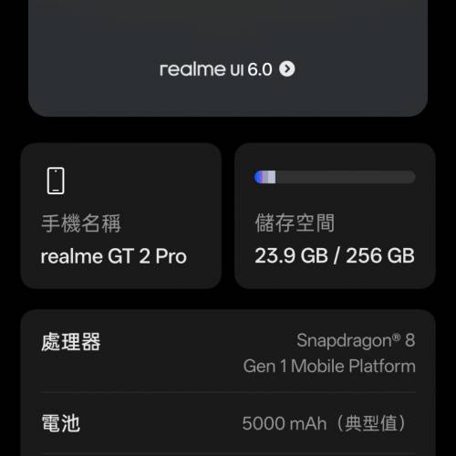Realme gt2 pro (8gen1,12+256)