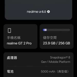 Realme gt2 pro (8gen1,12+256)