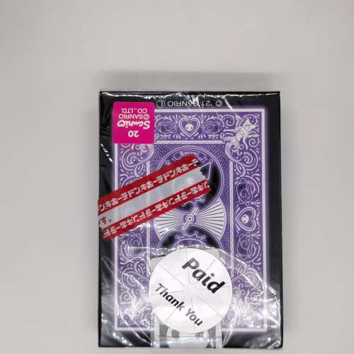 Kuromi啤牌Playing Cards，日本限定版。