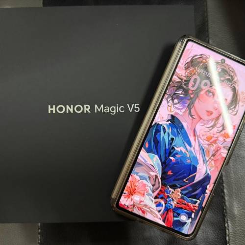 出售honor magic v5 金色行貨全套有單有屏保