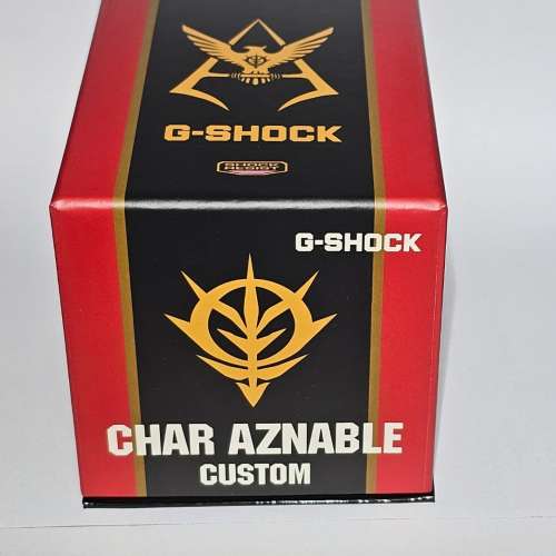G-SHOCK x Gundam 35週年限定版 GD-100 Char Aznable（馬沙/夏亞專用）