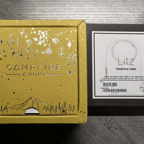 Campfire Audio Andromeda 綠仙女+ ALO Audio 銅鍍銀 4.4mm Litz Wire