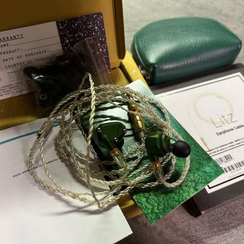 Campfire Audio Andromeda 綠仙女+ ALO Audio 銅鍍銀 4.4mm Litz Wire