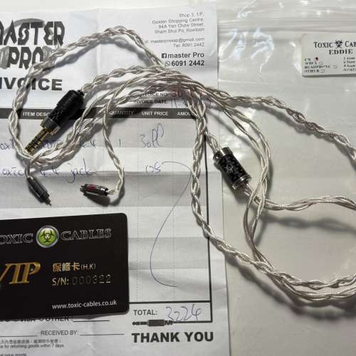 Toxic cable eddie 4.4 cm