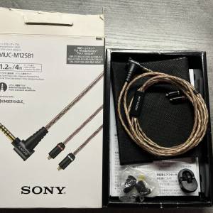 Sony 4.4mm MUC-M12SB1 金寶線 mmcx頭
