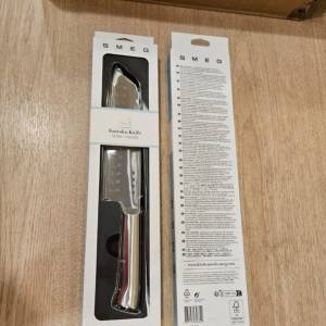 出售: 全新現貨.惠康 SMEG 三德刀 18厘米, Santoku Knife 18cm，惠康印花 換購的 不...