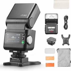 「順豐包郵」Godox 神牛 iT32 TTL Flash 閃光燈💡 (磁吸+ X5引閃器)