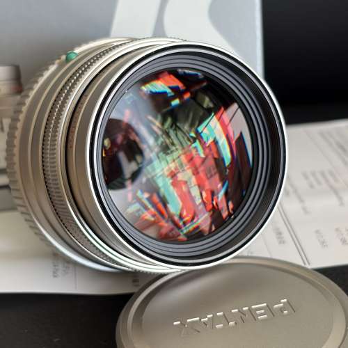 Pentax HD 77mm f1.8 silver 現行版