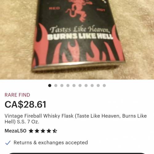 Fireball Whisky   烈酒便攜酒壺