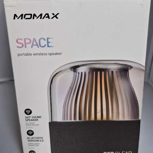 Momax Space Wireless BlueTooth Speaker 藍芽喇叭