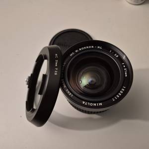 誠讓：Minolta 21mm f/2.8 MC Rokkor-NL