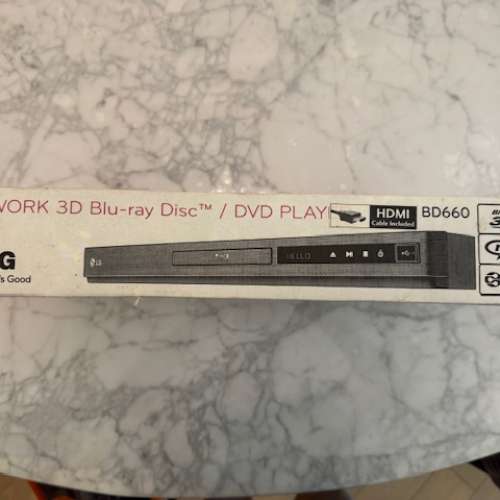 全新 LG 網路 3D 藍光光碟／Blu-ray / DVD 播放器 BD660