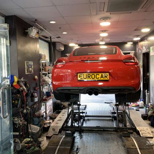 夜間氣車維修 放工整車  Porsche 火炭車房  benz audi bmw