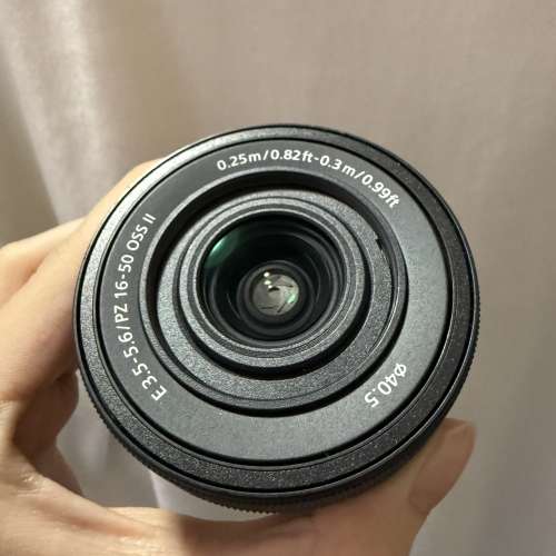 Sony E PZ 16-50 mm F3.5-5.6 OSS II 黑色