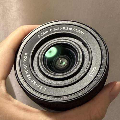 Sony E PZ 16-50 mm F3.5-5.6 OSS II 黑色