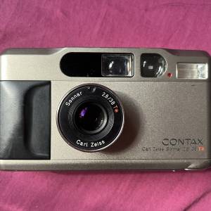 contax t2 使用痕跡 閃光燈時好時壞