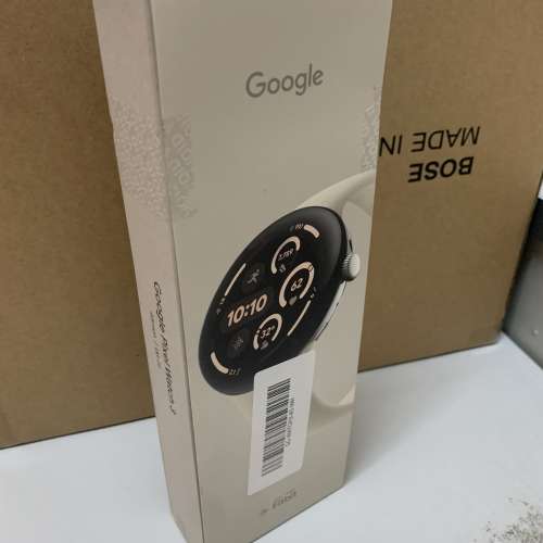 99%New Google Pixel Watch 3 45mm Bluetooth / WiFi Silver and Porcelain