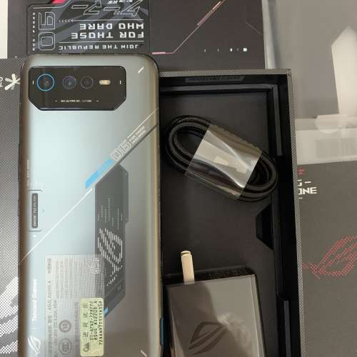 98%New Asus Rog 6 12GB 256GB Dual Gray