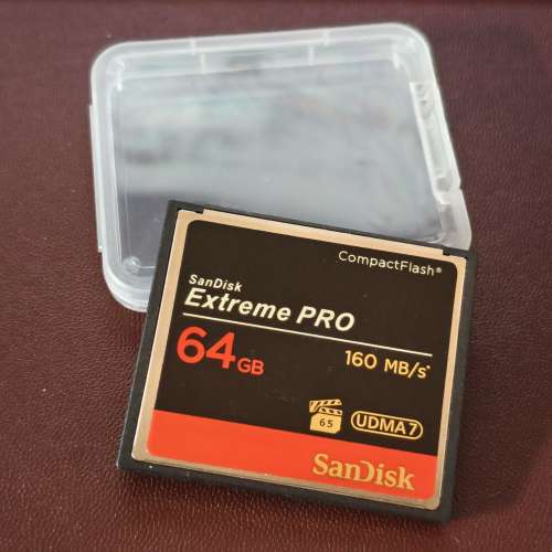 SanDisk Extreme PRO 64GB CompactFlash 記憶卡