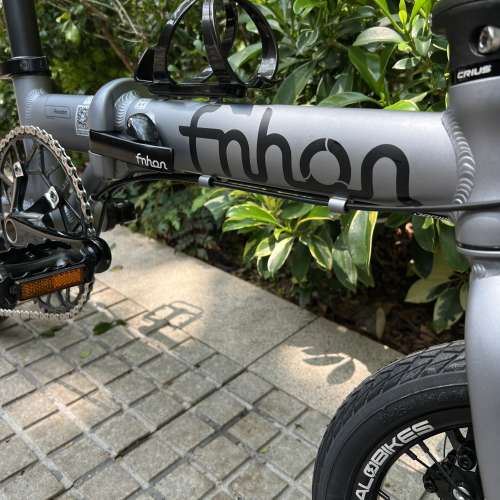 FNHON 風行 FGD1402 外5速 碟剎 14 吋 鋁合金折叠車 送水架前後蛙燈叮叮