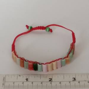 翡翠A玉管狀10x5mm手串，形象獨特。no.B23.6.26