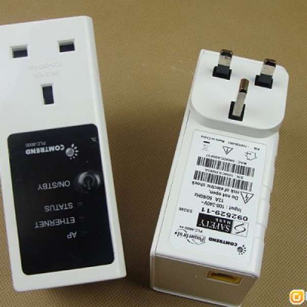 台灣comtrend plc-9000 power line 電力網絡連線器 2個一對 99%new 不包好壞