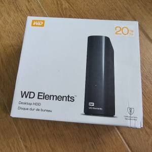 WD Elements 20TB 全新