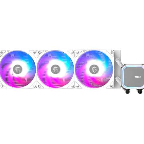 MSI MAG CORELIQUID A13 360mm 水冷 - 白色