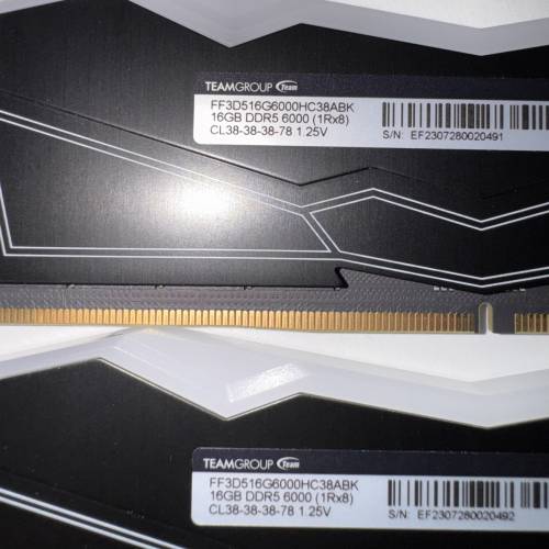TeamGroup T-Force Delta RGB 32GB (2x16GB) RAM DDR5 6000MHz