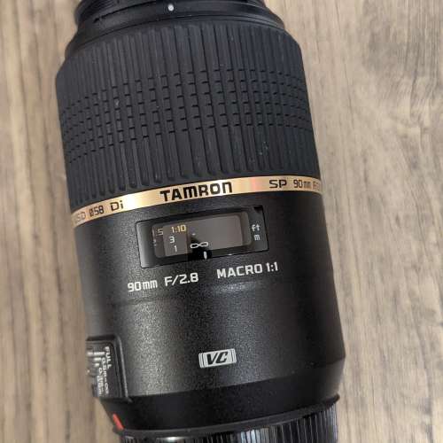 Tamron SP 90mm F/2.8 Di Macro Lens (Canon EF Mount)